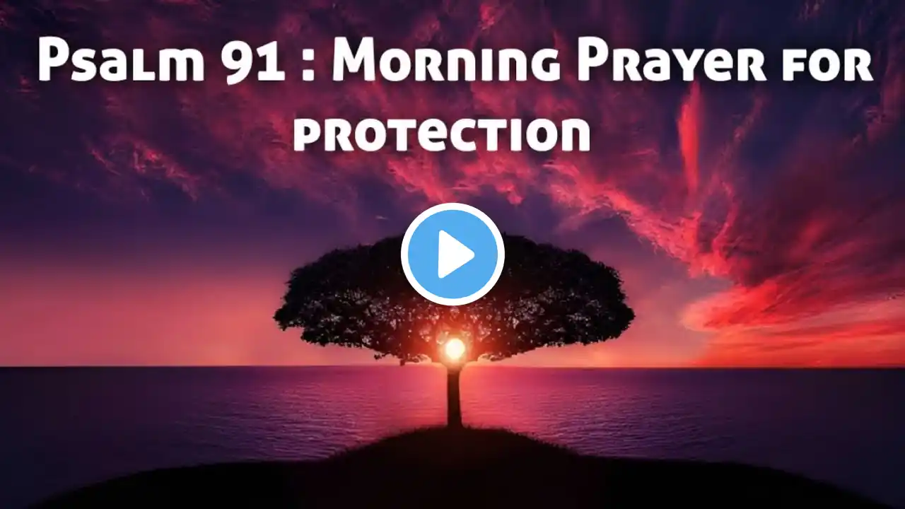 "He shall cover thee with his feathers" - Psalm 91 KJV (audio) Prayer for protection🔥 #bibleverses