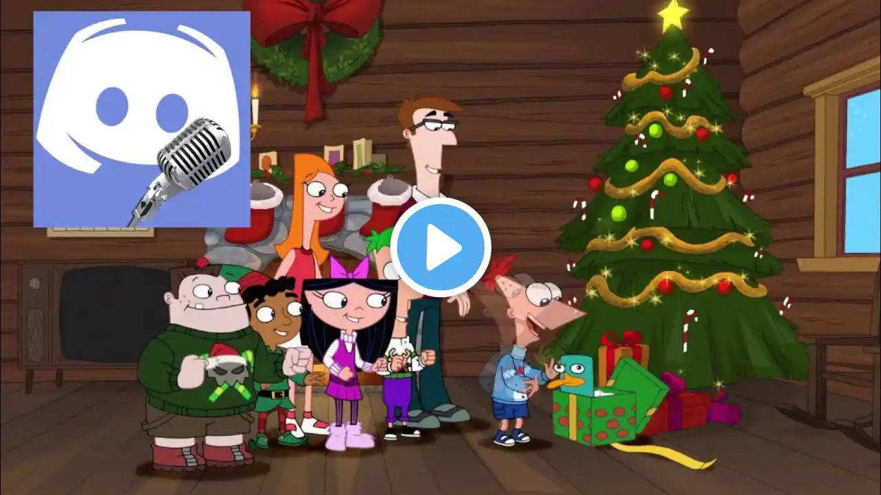 Phineas and Ferb: We wish you a merry Christmas, Discord Sings