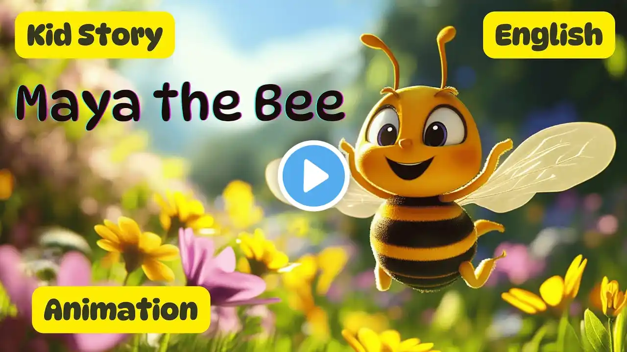 Maya the Bee | Story for Kid | Fairy Tales in English | Bedtime Story | Stories for Children