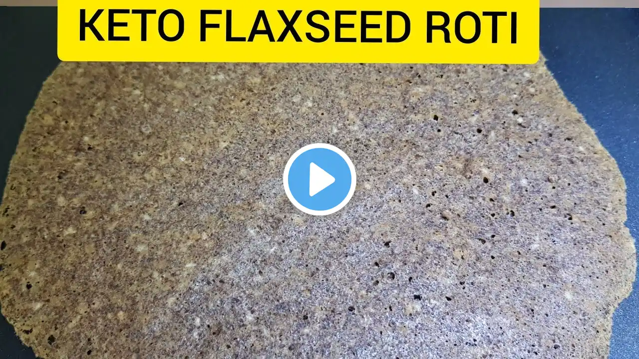 KETO FLAXSEED ROTI | TORTILLA | NO PARCHMENT PAPER | NO OVEN | WEIGHT LOSS RECIPE| RECIPE OF THE DAY