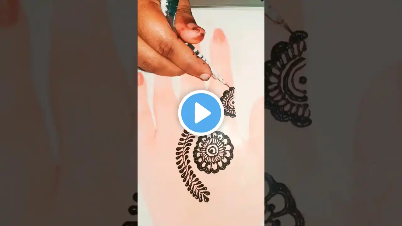 new mehndi design front hand #mehndi #hennatattoodesign #henna #hennadesign #shorts #ytshorts #viral