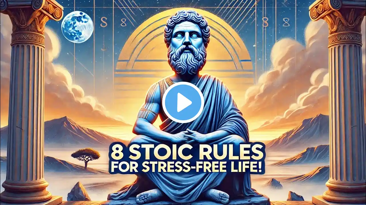 8 Stoic Rules for a Stress-Free Life | Ancient Wisdom for Modern Challenges | Grow Yourself