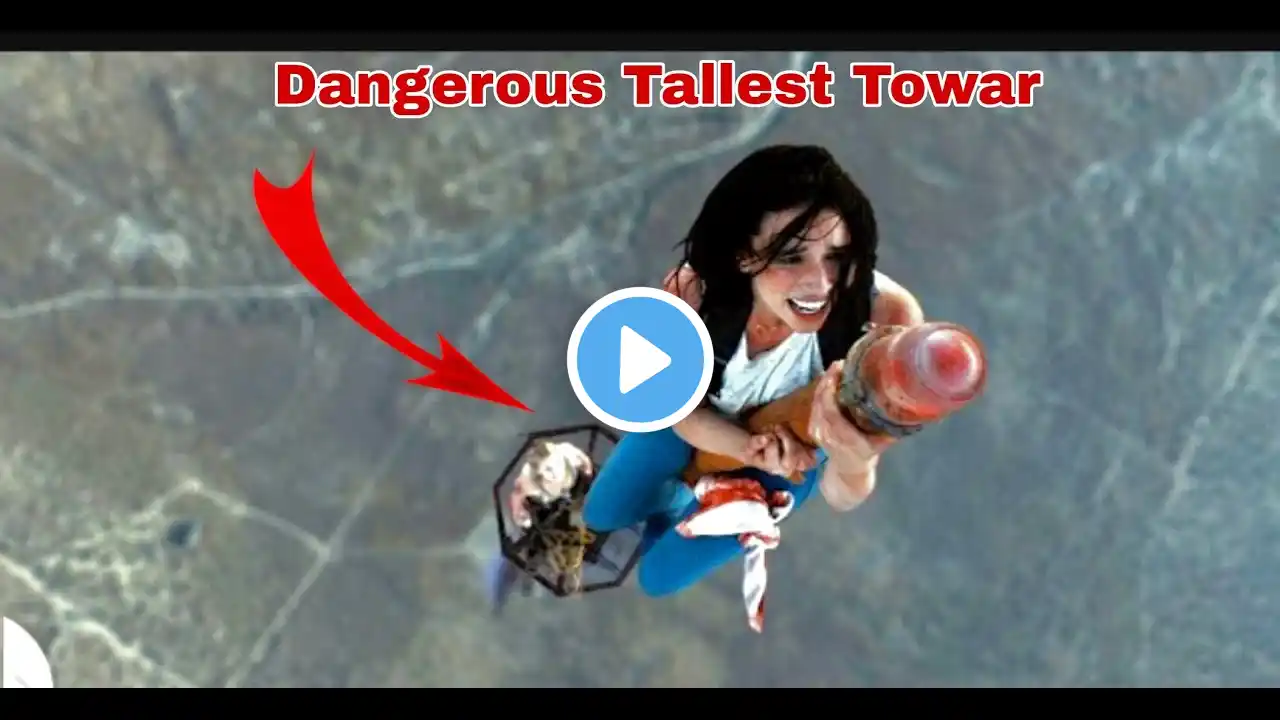 2 She Climbed The World's Dangerous Tallest Tower, Now She's Stuck | Film Explained in Hindi/Urdu