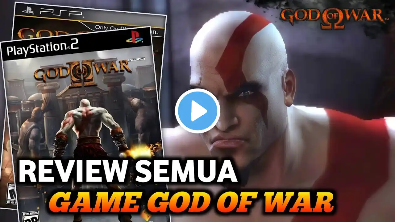 NAMATIN Seluruh Game God Of War Jadul PS2 dan PSP!! Bukan Game Terbaik??