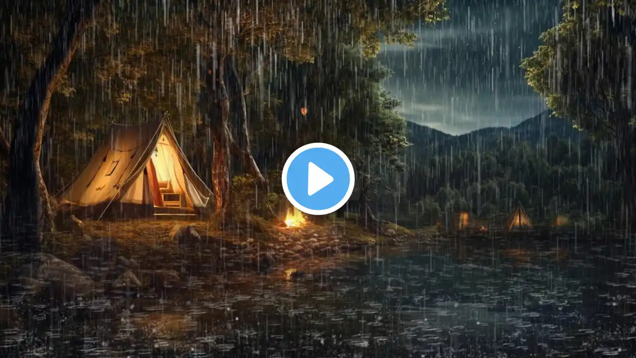 Sounds Of Rain And Thunder For Sleep, Relax - Rain Sounds For Relaxing Your Mind And Sleep Tonight