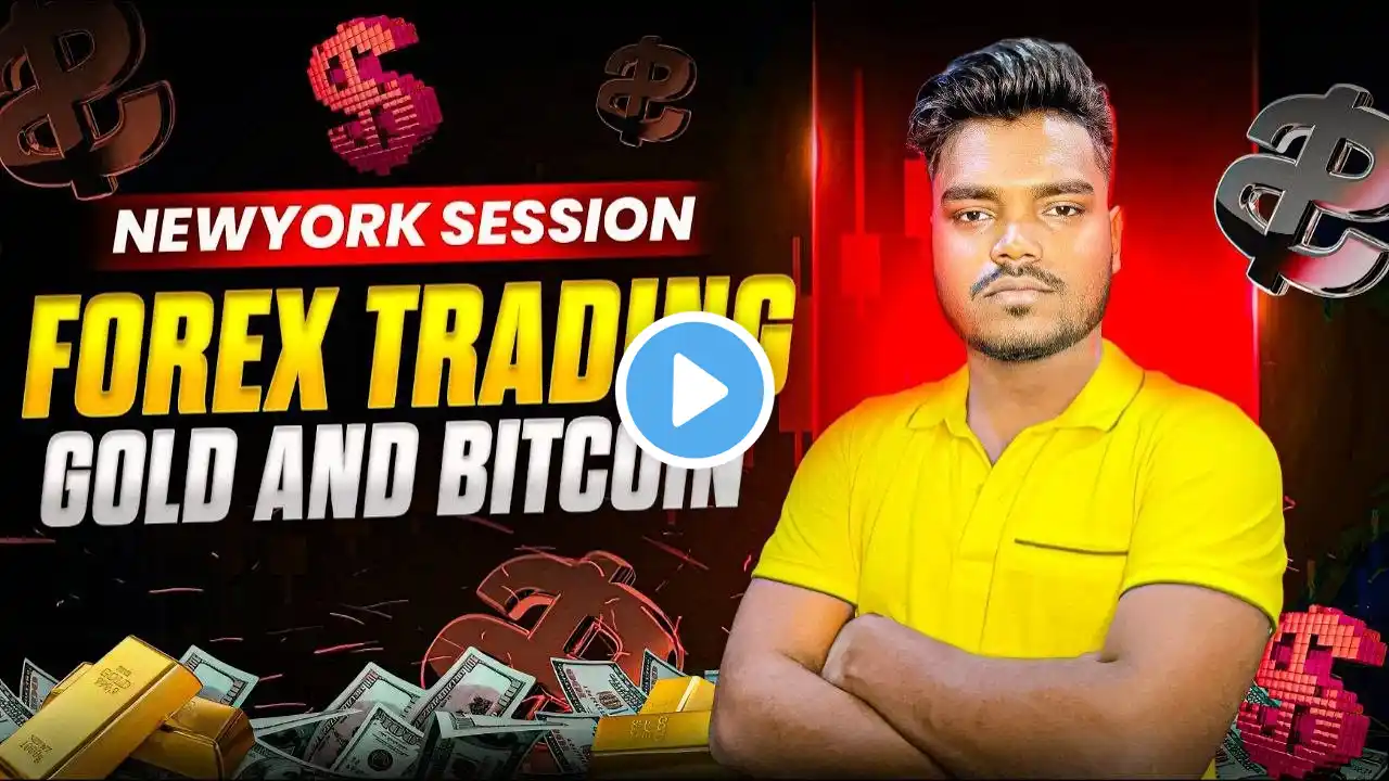 LIVE FOREX & CRYPTO TRADING | NYC SESSION |HINDI| DAY 49| MAR 19 |TRADINGBROSSS