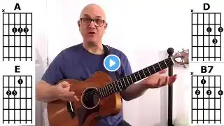 5 More Rock 'n' Roll Songs with Just 4 Chords! - A Rockin' Medley - Jez Quayle