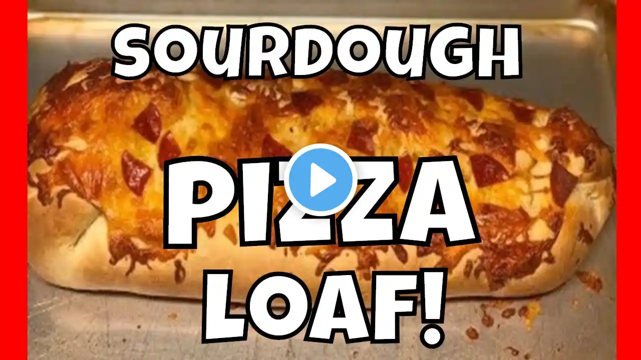 Homemade Pizza Loaf at AldermanFarms | Sourdough Start to Finish eBook