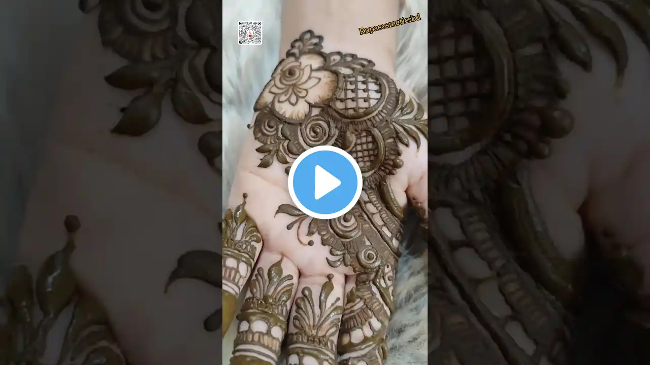 Beautiful mehndi designs #mehndi #hennadesign #mehndidesign #shorts #youtubeshorts #mehndi