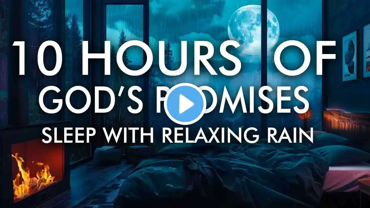 Fall Asleep Listening To God's Word. 10 HOURS of God's Promises (100+ Bible Verses For Sleep)