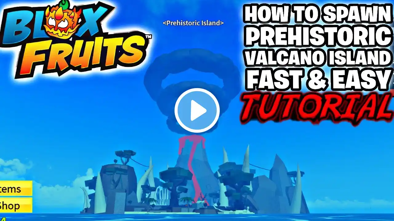 How To Spawn Prehistoric Island Fast And Easy Blox Fruits! Volcano Island Blox Fruits