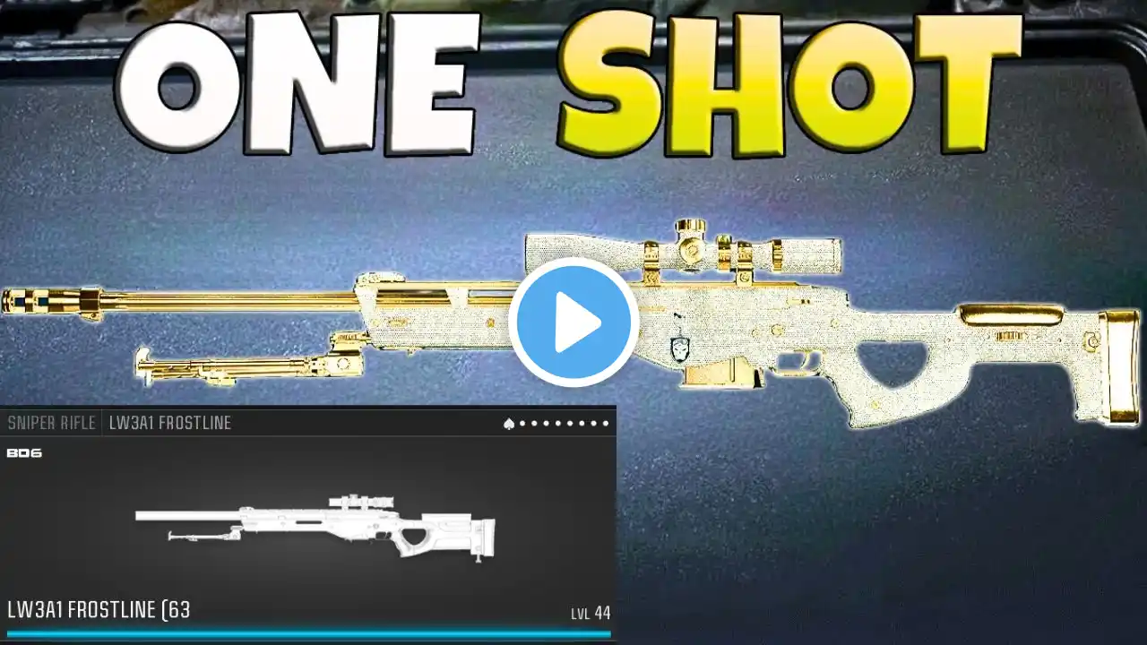 *NEW* ONE SHOT LW3A1 FROSTLINE is META in WARZONE!