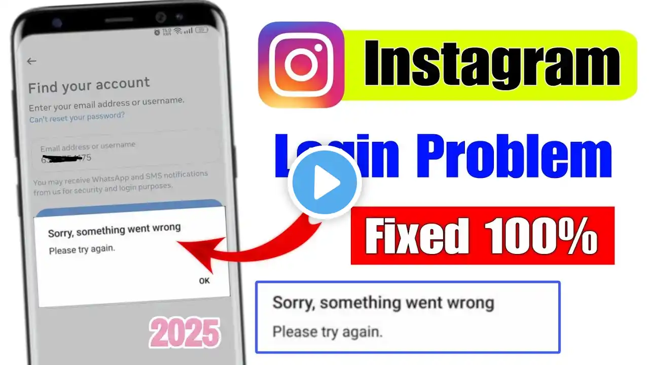 ✅ Fixed sorry something went wrong instagram | instagram sorry something went wrong please try again