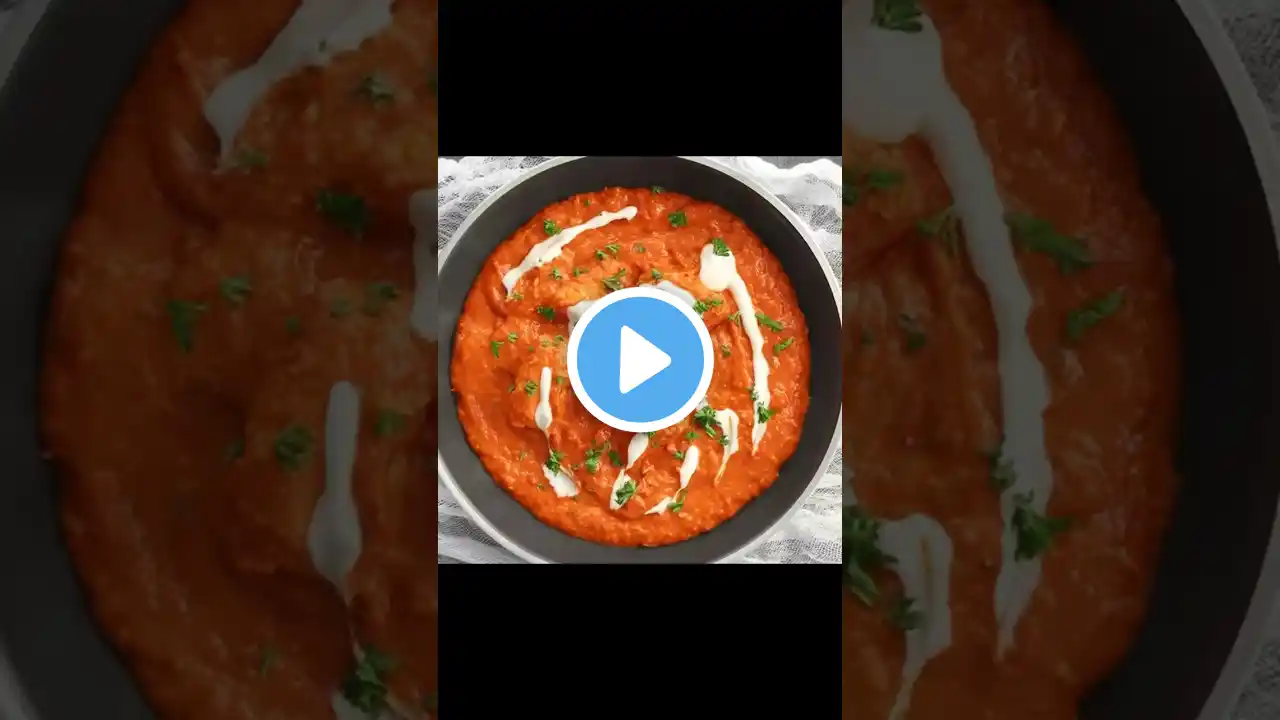 How to make butter chicken/best butter chicken recipe #shorts