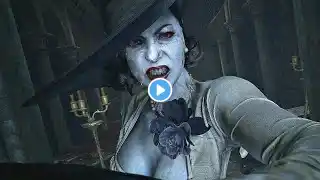 Resident Evil Village Part 4- Dimitrescu Boss Fight and Returning to the Village