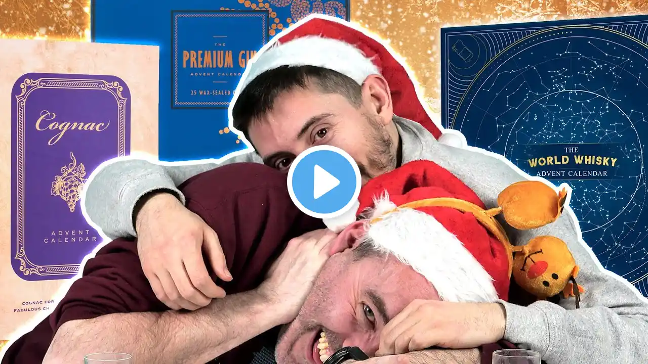 Irish People Try Alcohol Advent Calendars 2024 (All 25 Days in One Sitting!)