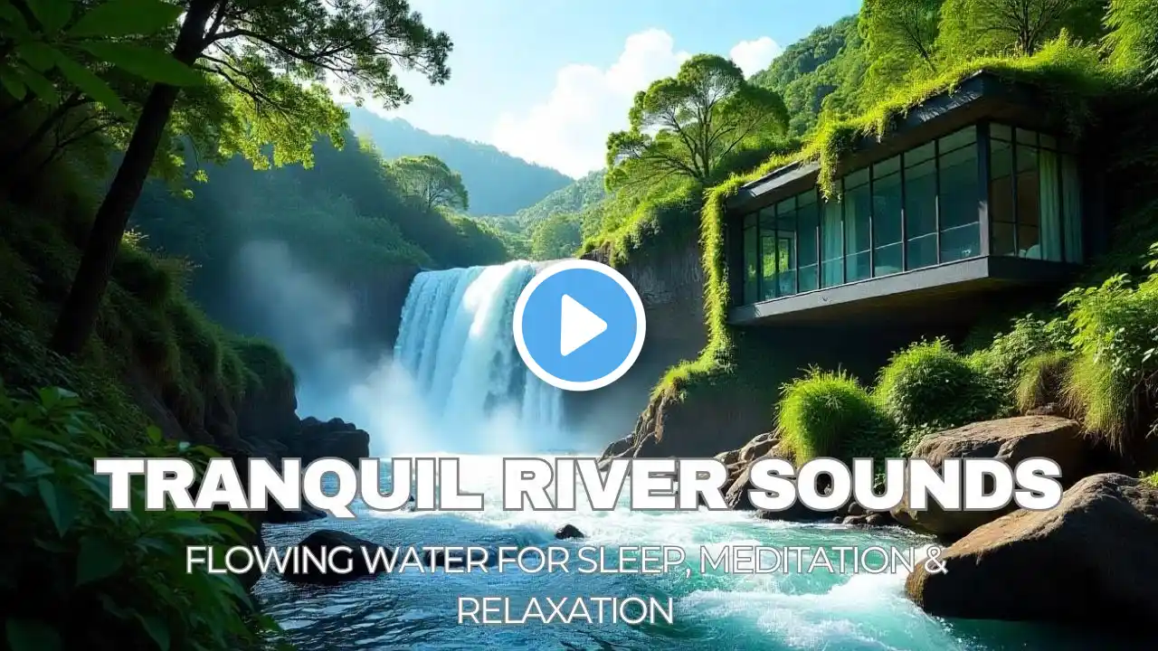 🌊 Tranquil River Sounds | Flowing Water for Sleep, Meditation & Relaxation