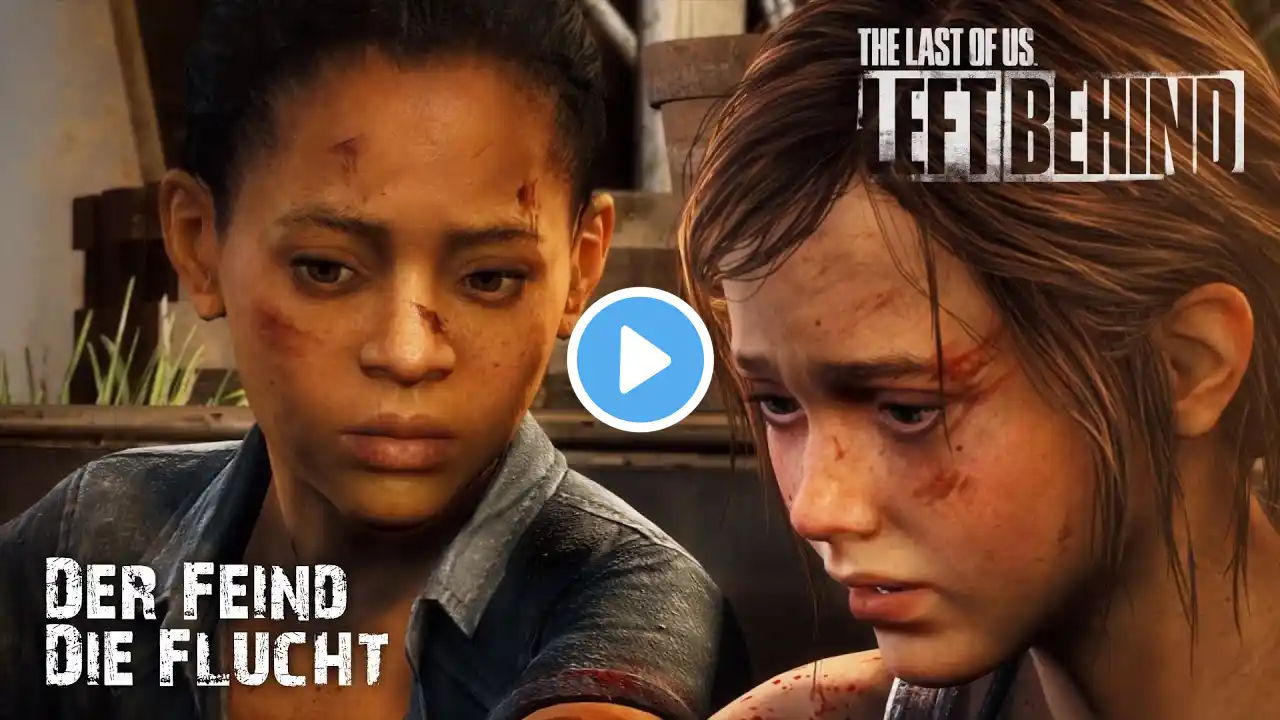 The Last of Us - Left Behind #04  - Der Feind & Die Flucht - Walkthrough, German [PS4]