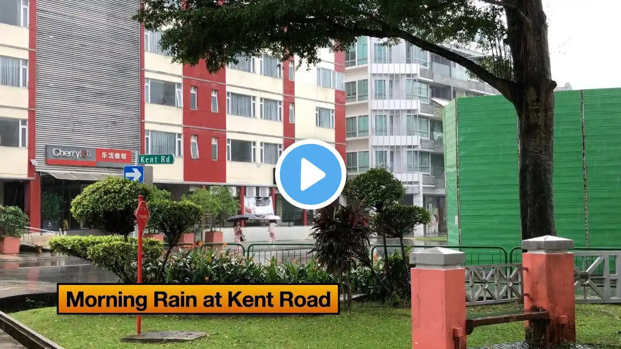 Morning Rain at Kent Road, Singapore 9th May 2025 (4K HDR)