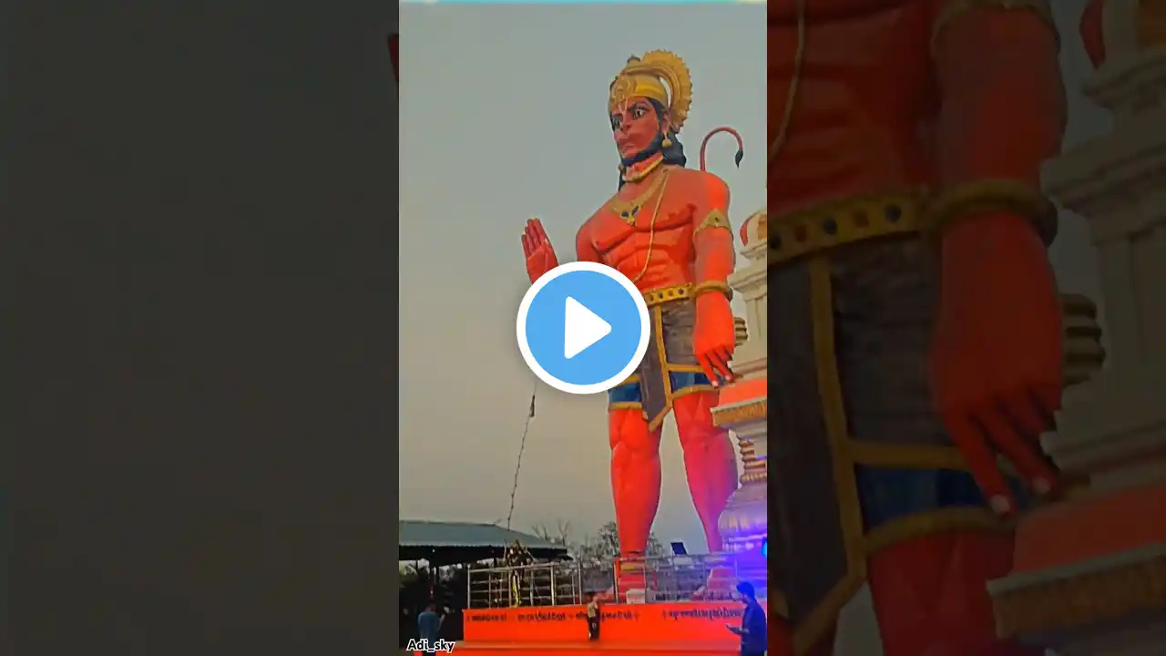 Power of Hanuman 😊 status ji Bajrangbali 🚩 4K full screen #youtubeshorts #viralvideo #trendingshort#