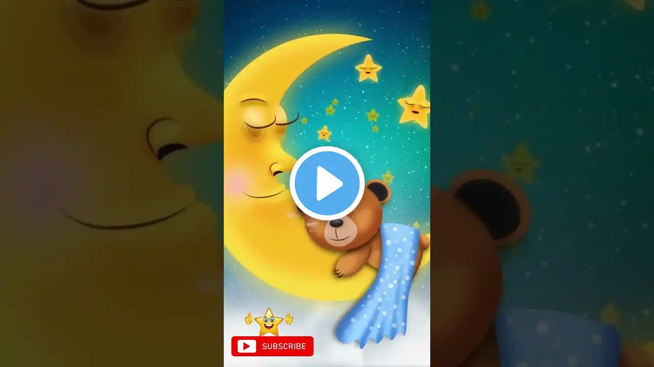 Baby Lullaby To Make Bedtime Super Easy ❤️ Relaxing Sleep Music ❤️ #shorts