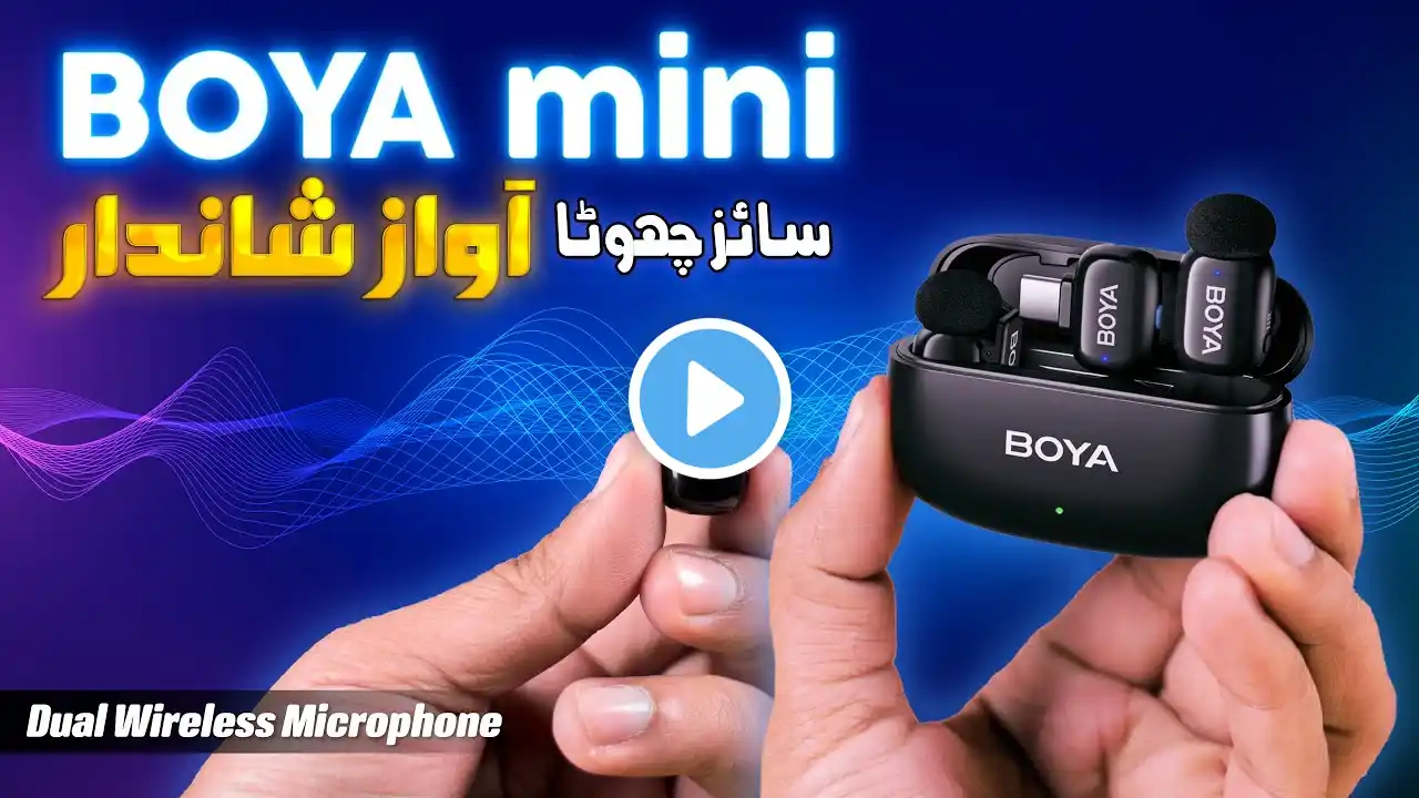 BOYA mini: Best Wireless Mic for YouTube Creators & Street Content