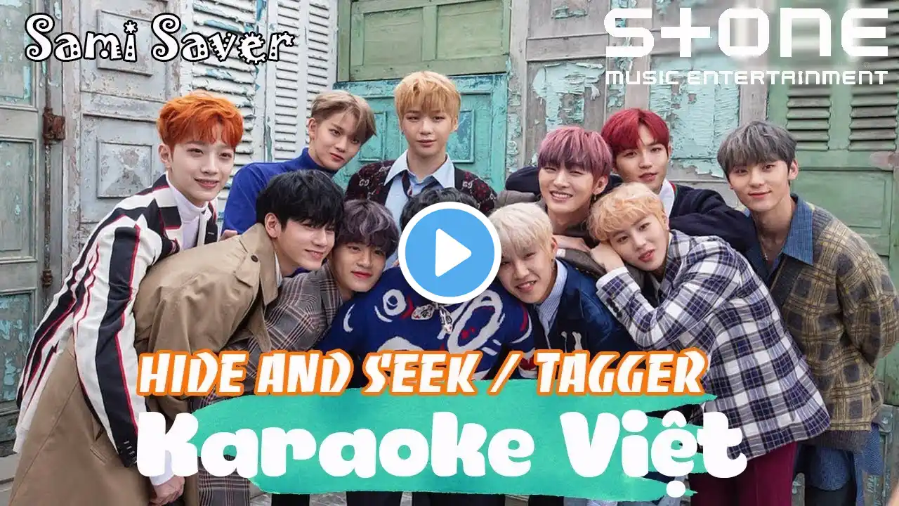 [Karaoke Việt + Beat] Tagger / Hide And Seek ‘술래’ - Wanna One ‘워너원’ (Special Project)