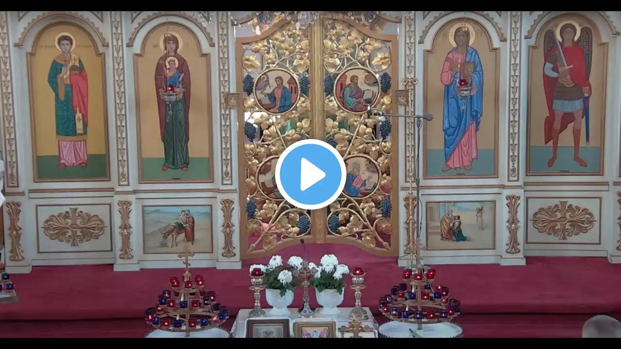 Orthodox Divine Liturgy - April 21, 2024  5th Sunday of the Great Lent