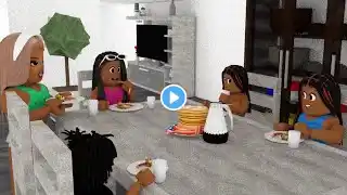 Family SUMMER Morning routine * CHAOTIC * I Bloxburg Family Roleplay I * WITH VOICES *