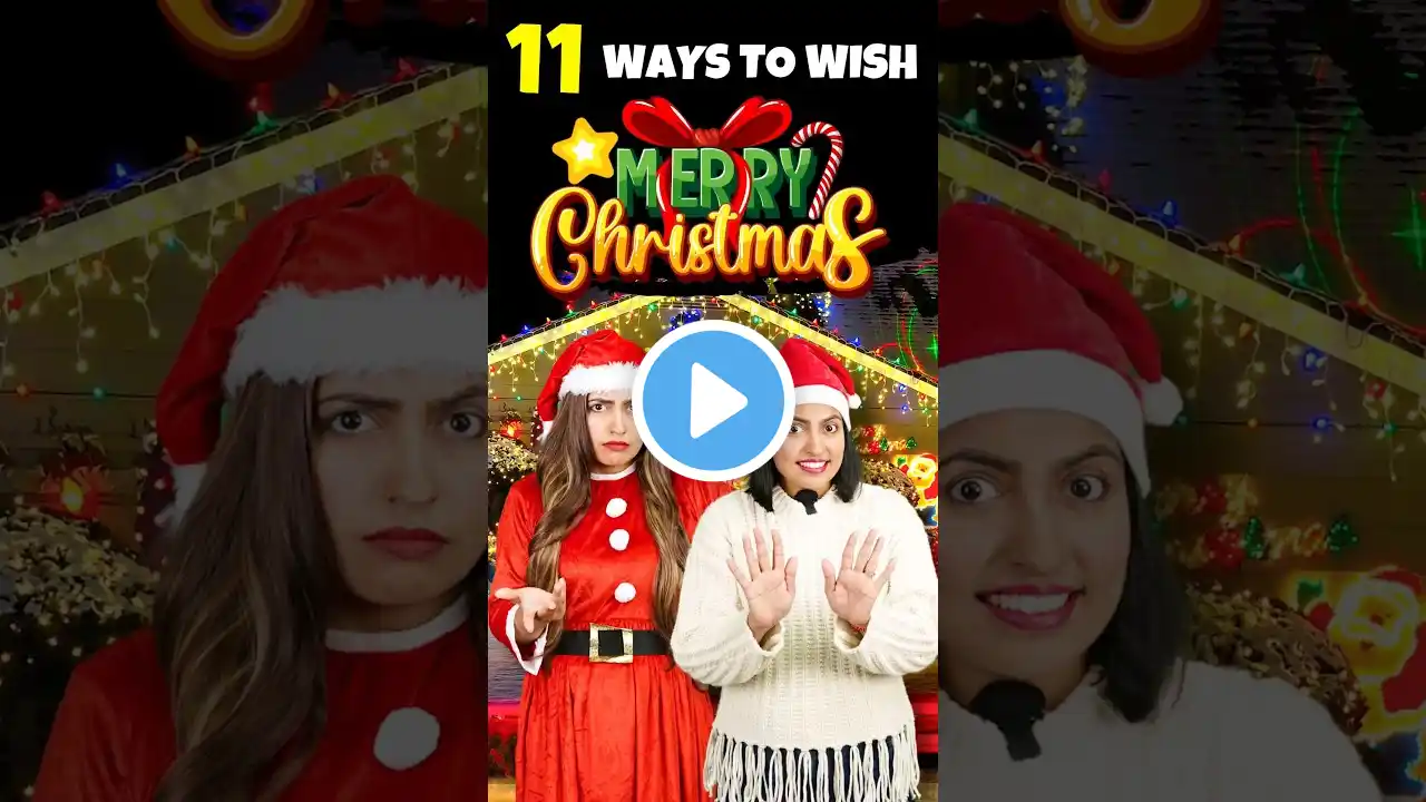 11 Ways to Wish Merry Christmas  Learn Spoken English  Kanchan Keshari English Connection #shorts