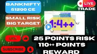 |Banknifty Live Trade | Intraday Trading| 130++ point capture Banknifty dec expiry trade |