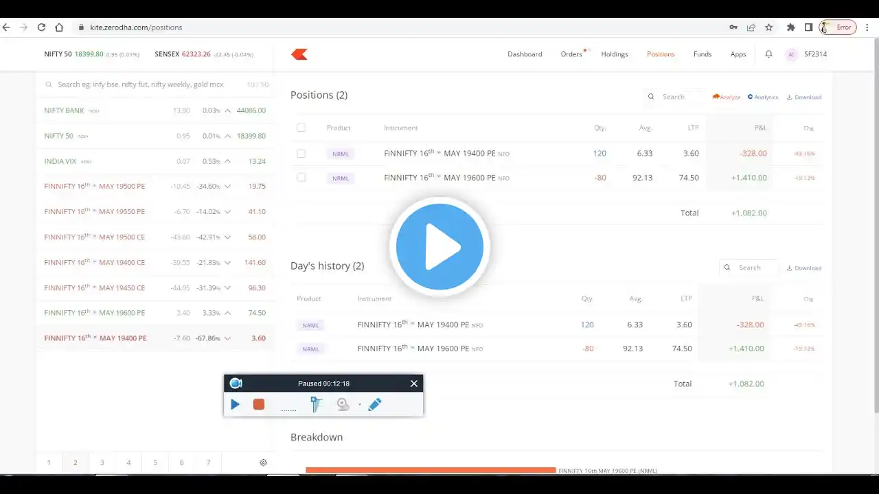 π΄3 Dec zero hero live trading || Bank nifty trading #optionstrading #trading #livetrading #nifty50