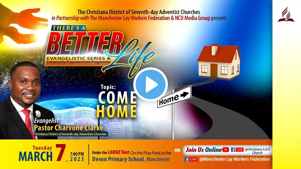 There's A Better Life Evangelistic Series | Tues., Mar 7, 2023 | Pastor Charvone Clarke