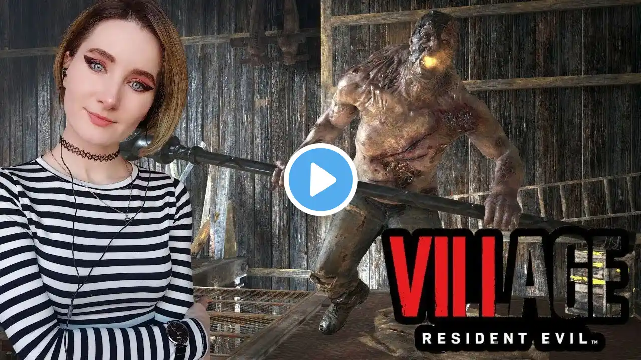 ЖУТКАЯ ДЕРЕВНЯ RESIDENT EVIL VILLAGE XBOX SERIES X  #3