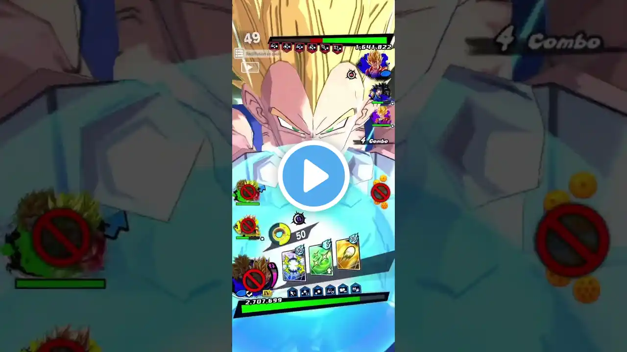 seulement zenkai 4 😅😱               #dbl#dblegends#Goku#Vegeta#Ssj3#Ssj2#LF#DBZ
