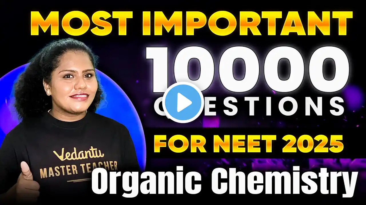 NEET 2025 | Most Important 10000 Questions Part 3 | NEET Chemistry | Premila Ma'am