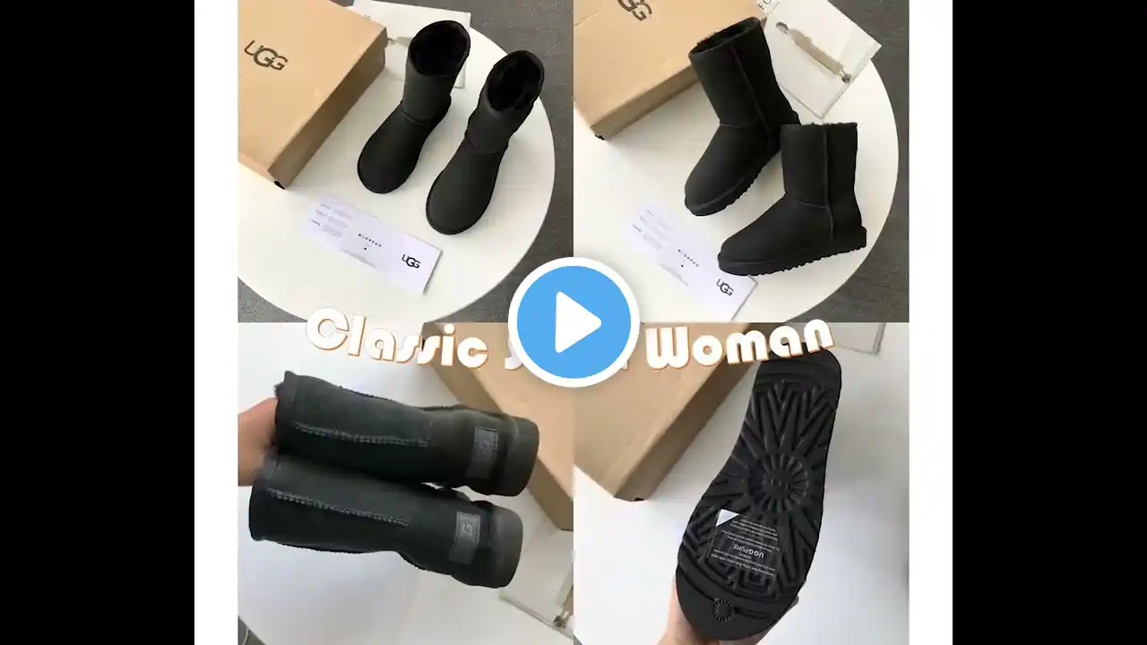 겨울 필수템!! 왜 나만 없어?? UGG Classic Short Woman (어그 클래식 숏 우먼) 갓성비!! 카카오 or 블로그에 "키드가든" 검색