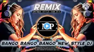 BANGO BANGO BANGO REMIX | UNIQUE STYLE EDM 🕺💃 REMIX | DJ SIDAY REMIX 2024-25 NEW