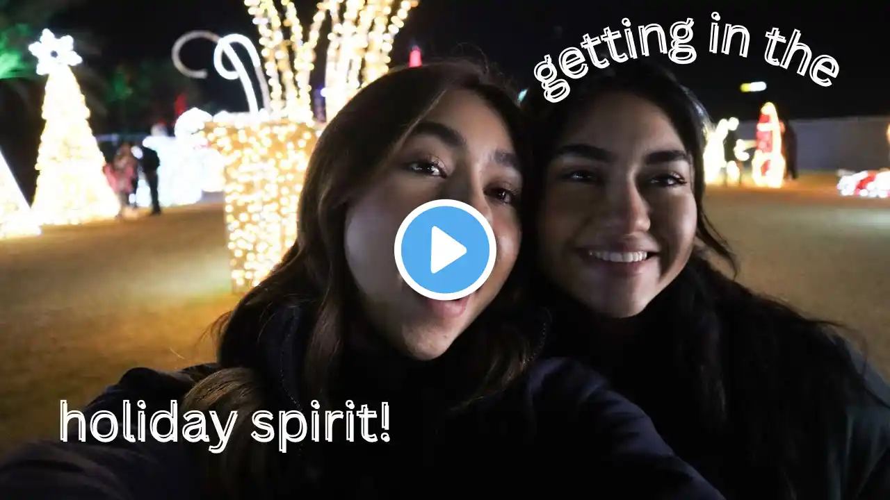 SPEND A FEW DAYS WITH ME | baking, tree shopping, decorating, Christmas lights & more *PART 1*