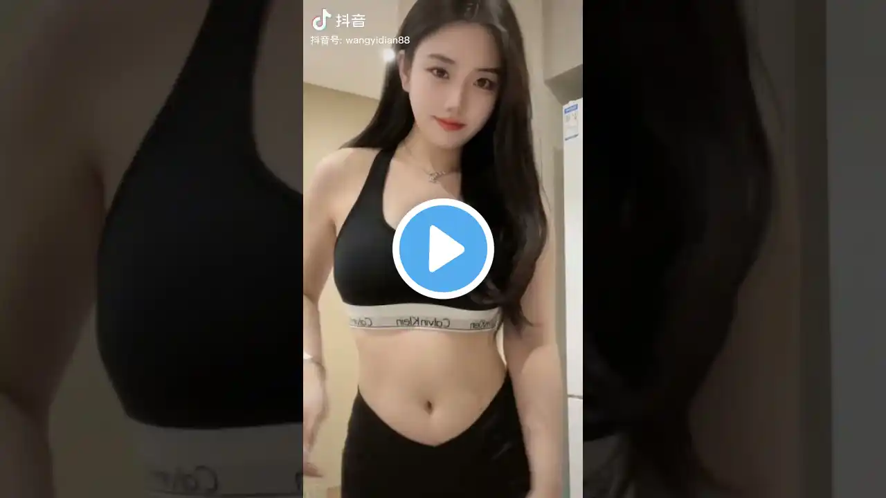 Asian girl dancing with semi-naked clothes and sexy body