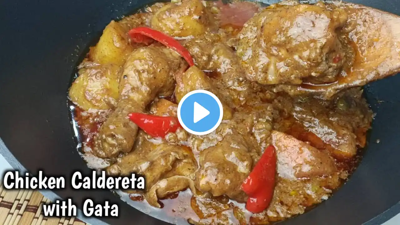 Calderetang Manok with Gata by mhelchoice Madiskarteng Nanay