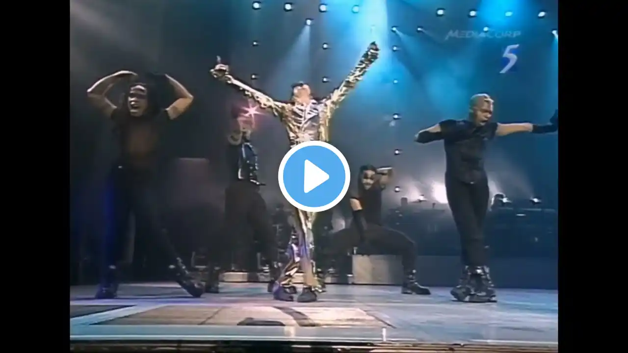 Michael Jackson - Wanna Be Startin' Somethin' (Live In Copenhagen, 1997) - Color Corrected