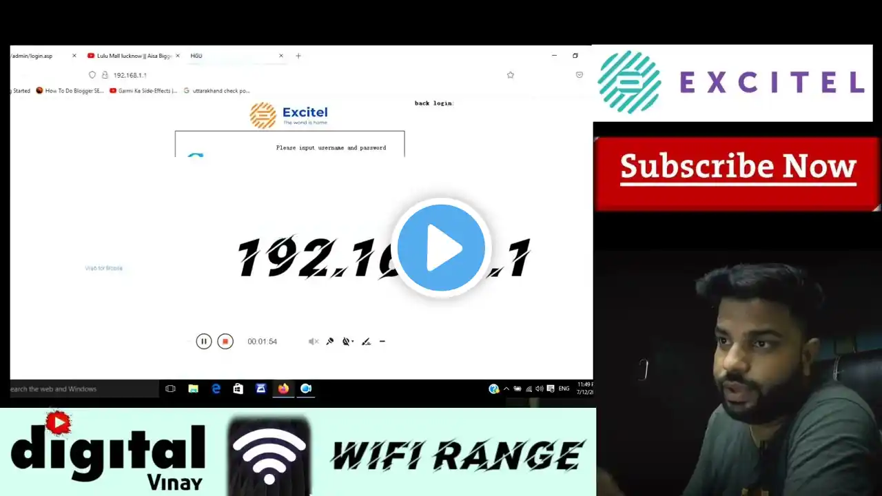 Excitel Broadband ki range kaise banaye || increase excitel broadband wifi range