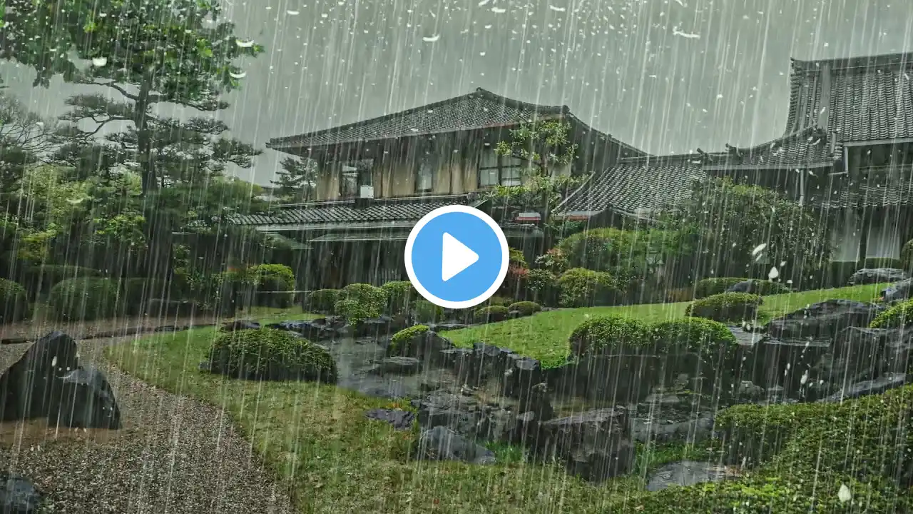 Sound of Rain to Calm The Mind and Sleep Soundly In 5 Minutes - Rain Sounds For Sleep , Relaxation