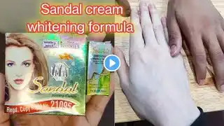 sandal cream |Formula cream for whitening |Sandal cream & Arena gold cream |whitening capsule