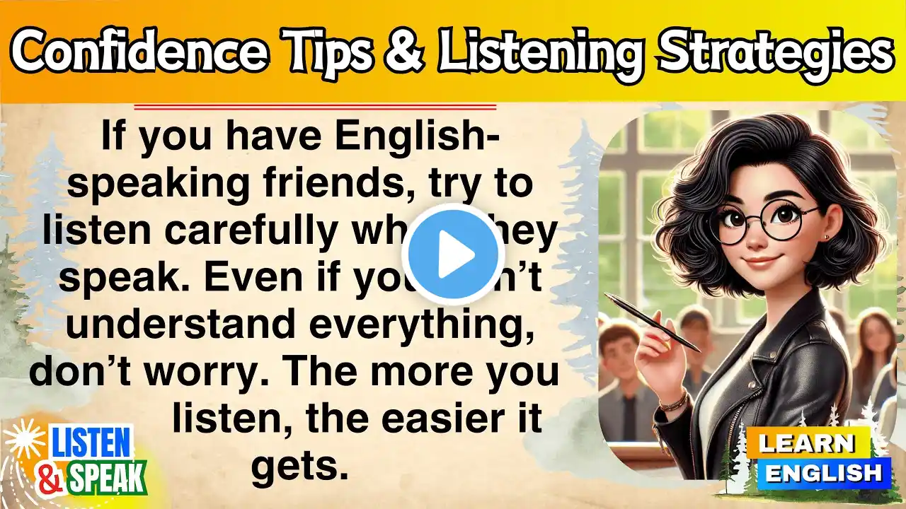 Overcome Your Fear of Speaking English: Tips for Confidence & Improving Speaking & Listening Skills