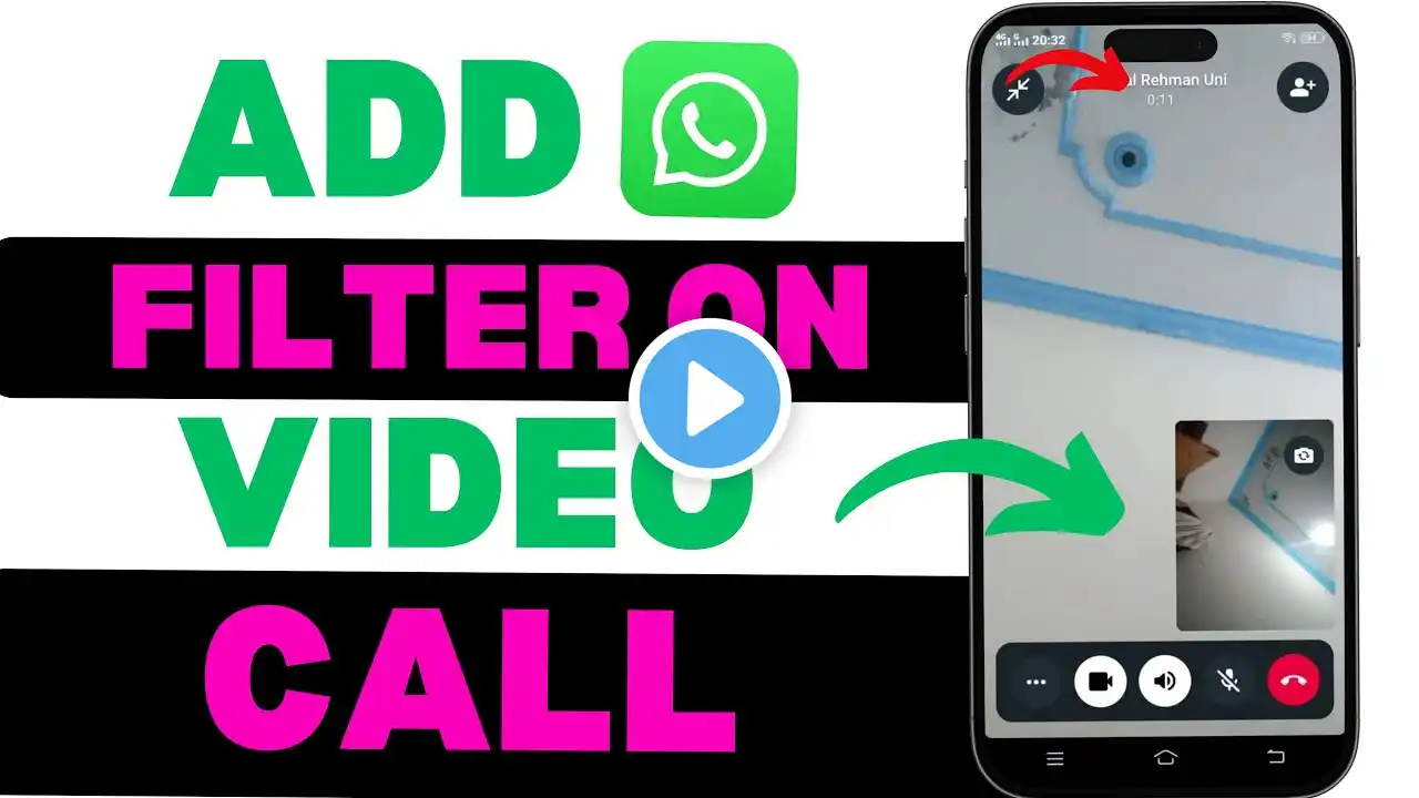 How to Fix Filters Option Not Showing on WhatsApp Video Call Easy Steps #VideoCallFilters #whatsapp