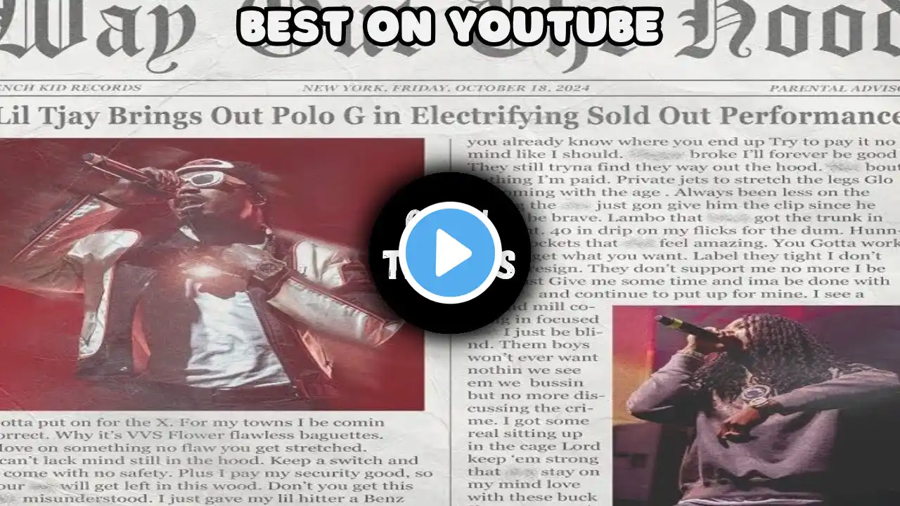 Lil Tjay & Polo G - Way Out The Hood II (Clean) 🔥 (BEST ON YOUTUBE)