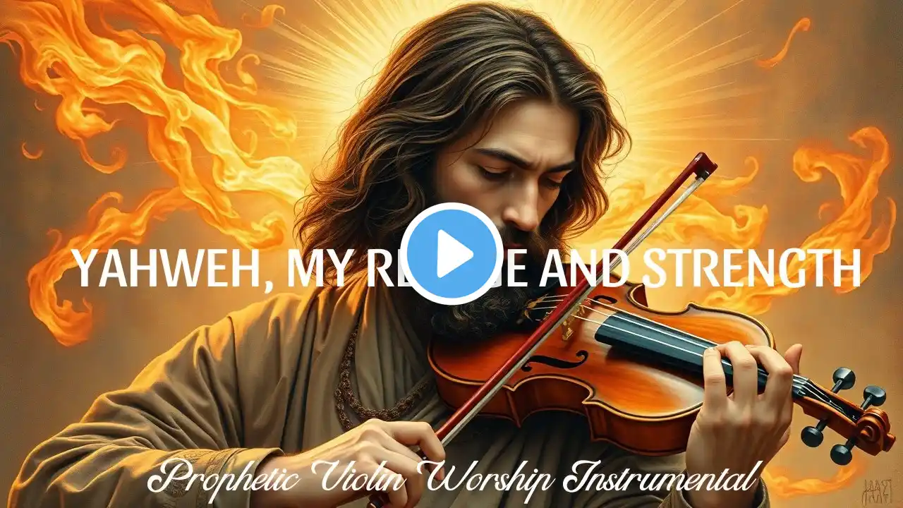 Prophetic Violin Worship Instrumental/YAHWEH, MY REFUGE AND STRENGTH/Background Prayer Music