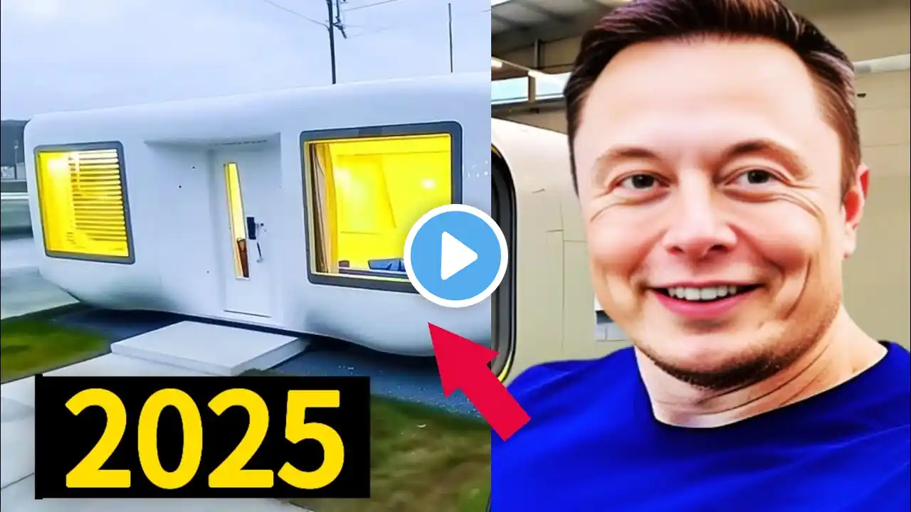 Elon Musk: "i am releasing Tesla's NEW $12,000 House for 2025"